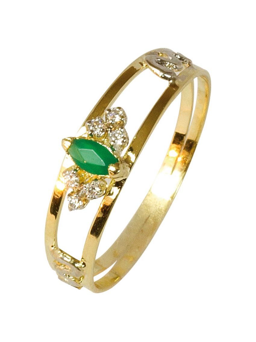 Anel de Formatura Ouro 18k Feminino An010