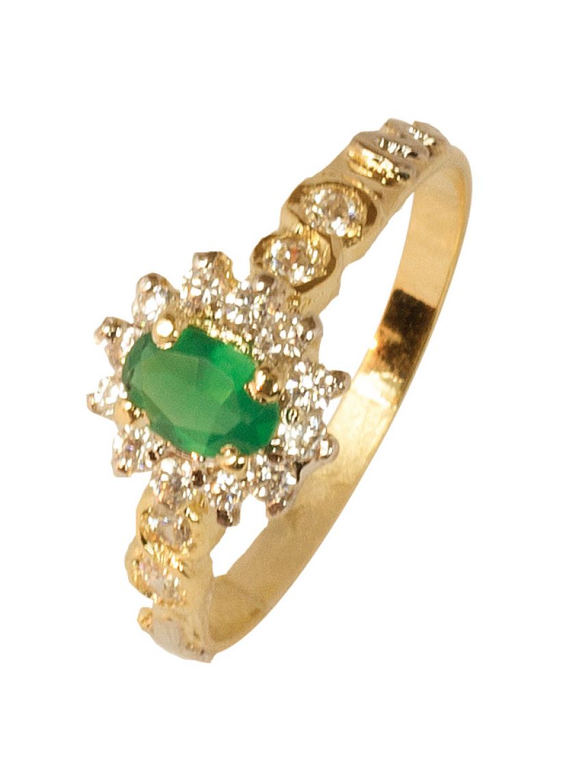 Anel de Formatura Ouro 18k An013