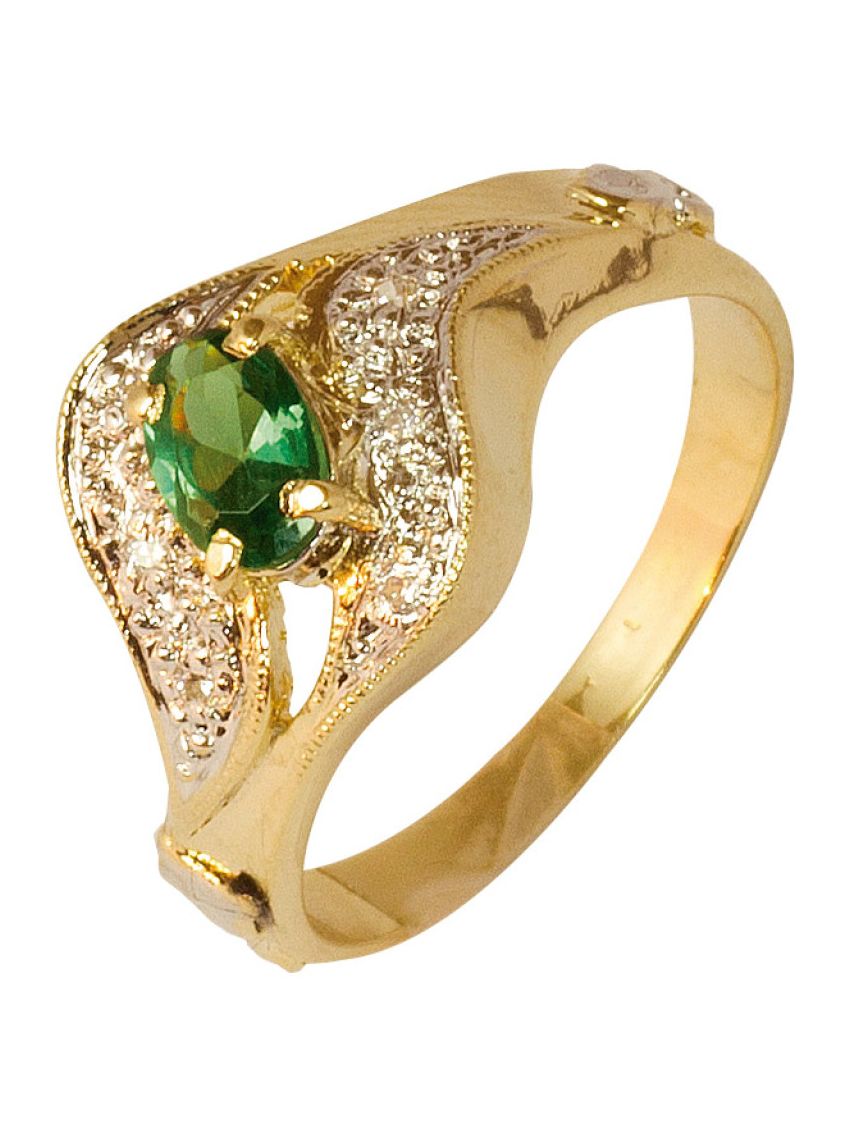 Anel de Formatura Ouro 18k An015