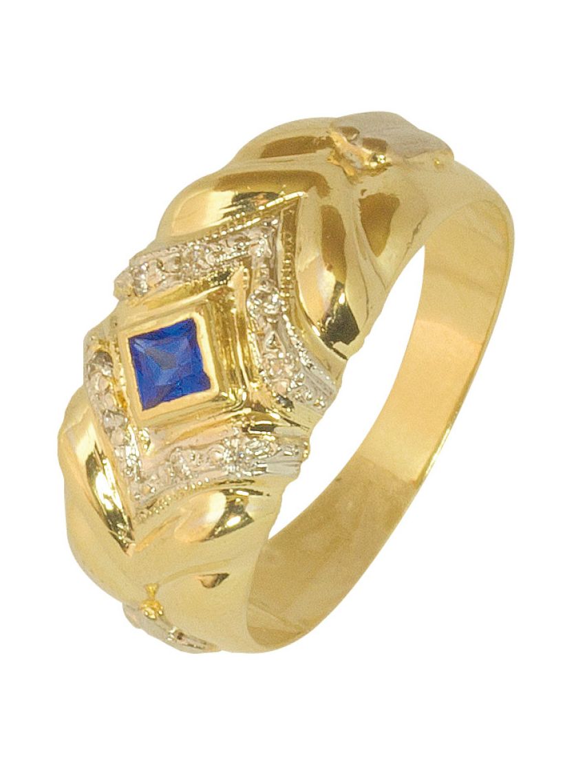 Anel de Formatura Ouro 18k An020