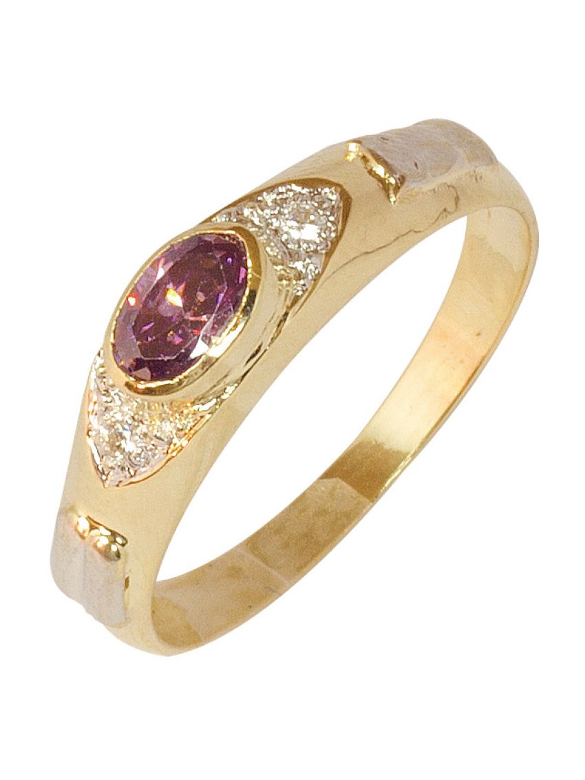 Anel de Formatura Ouro 18k An026