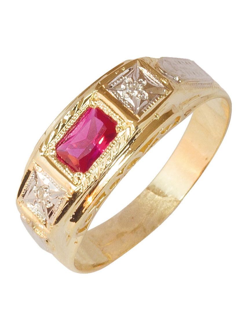 Anel de Formatura Ouro 18k An031
