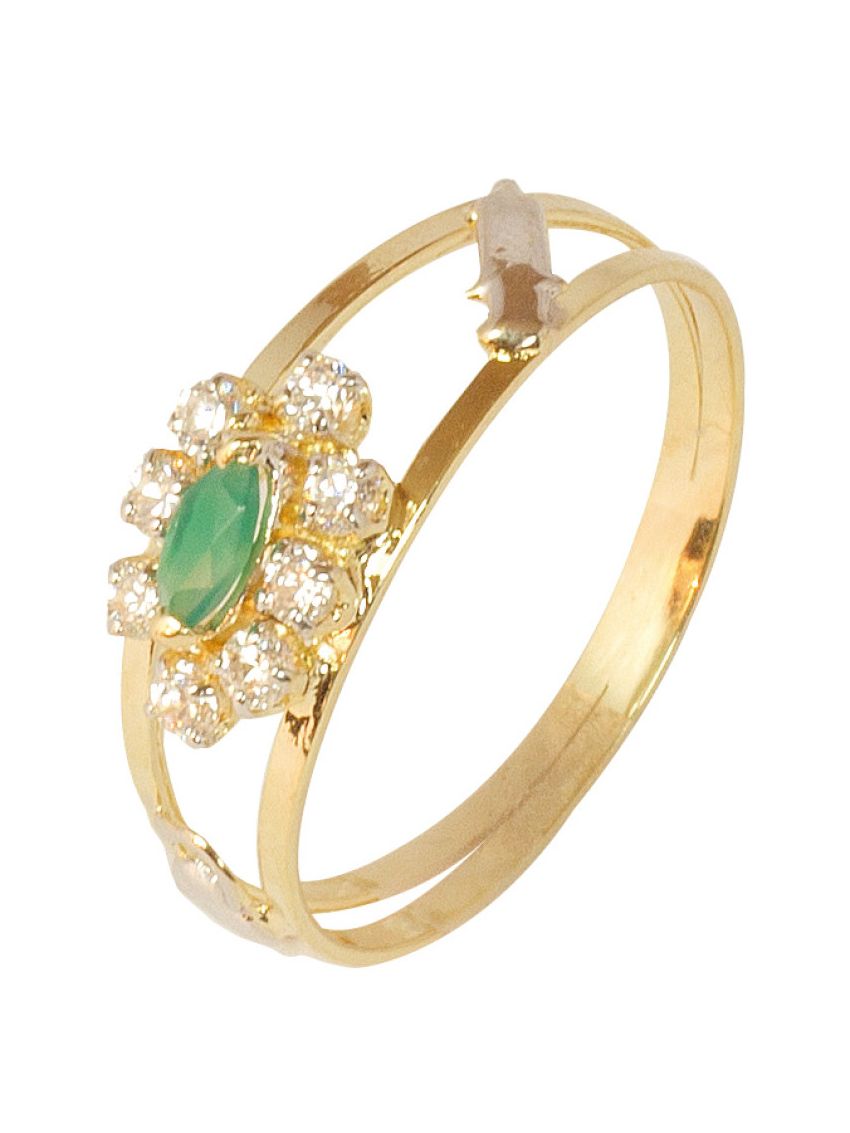 Anel de Formatura Ouro 18k An032