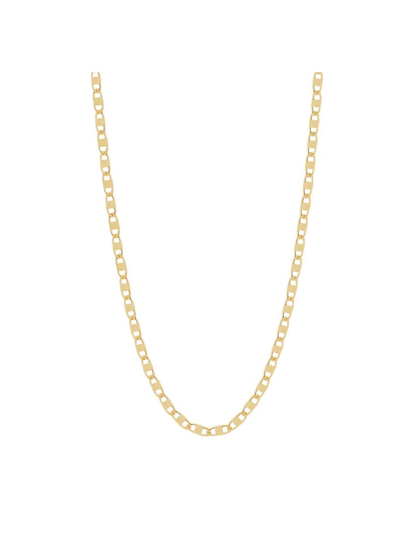 Corrente de Ouro18k Piastrine Fina