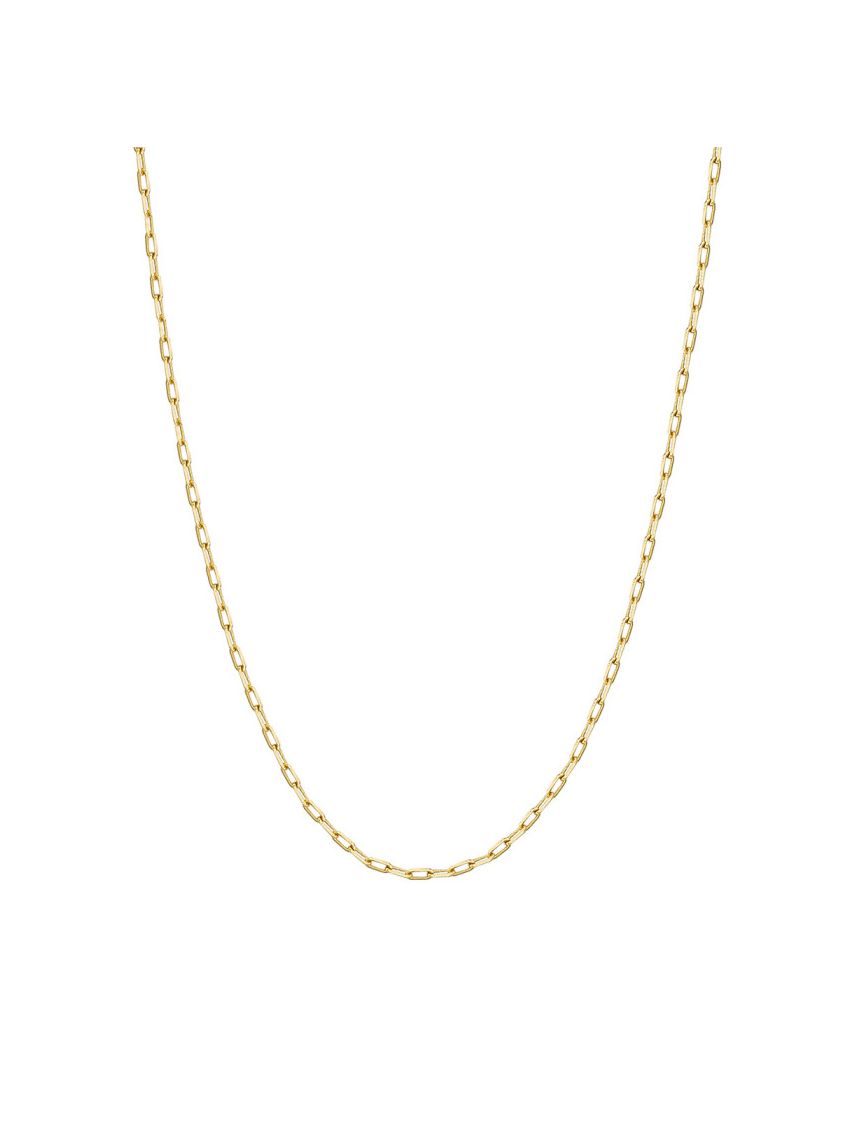 Corrente de Ouro18k Cartier Arredondada Fina