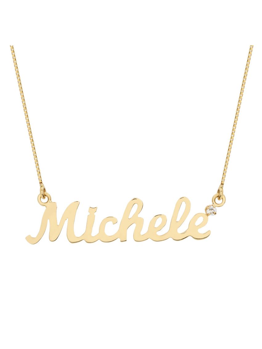 Corrente de Ouro 18k com Nome