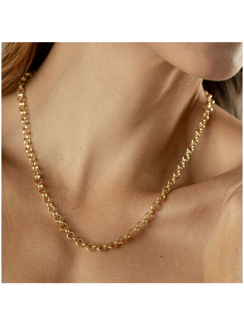 Corrente Feminina Ouro 18k Portuguesa