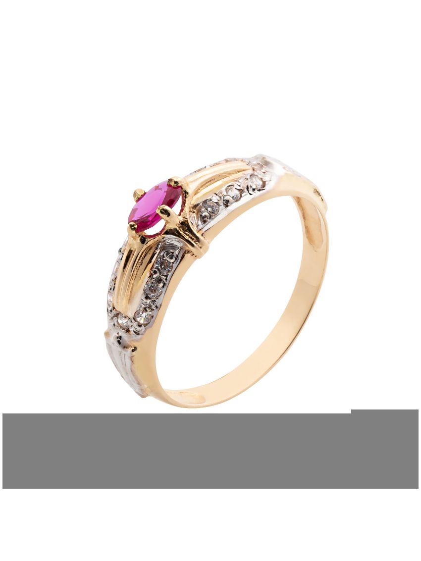 Anel de Ouro 18k Feminino Formatura Direito