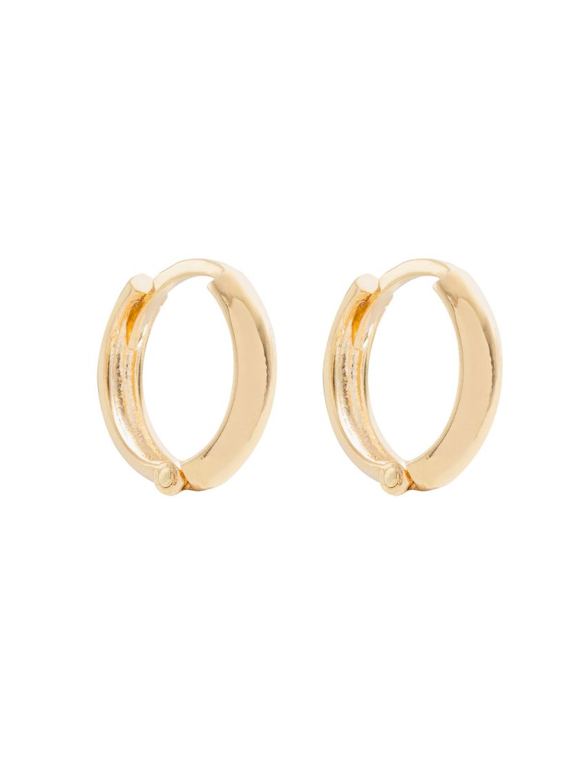 Brinco Argola de Ouro 18k Pequeno 