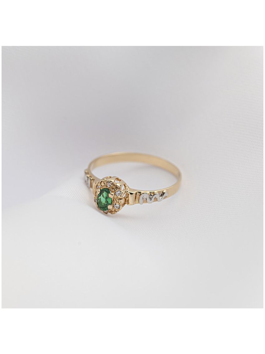 Anel de Ouro 18k Feminino Formatura Medicina