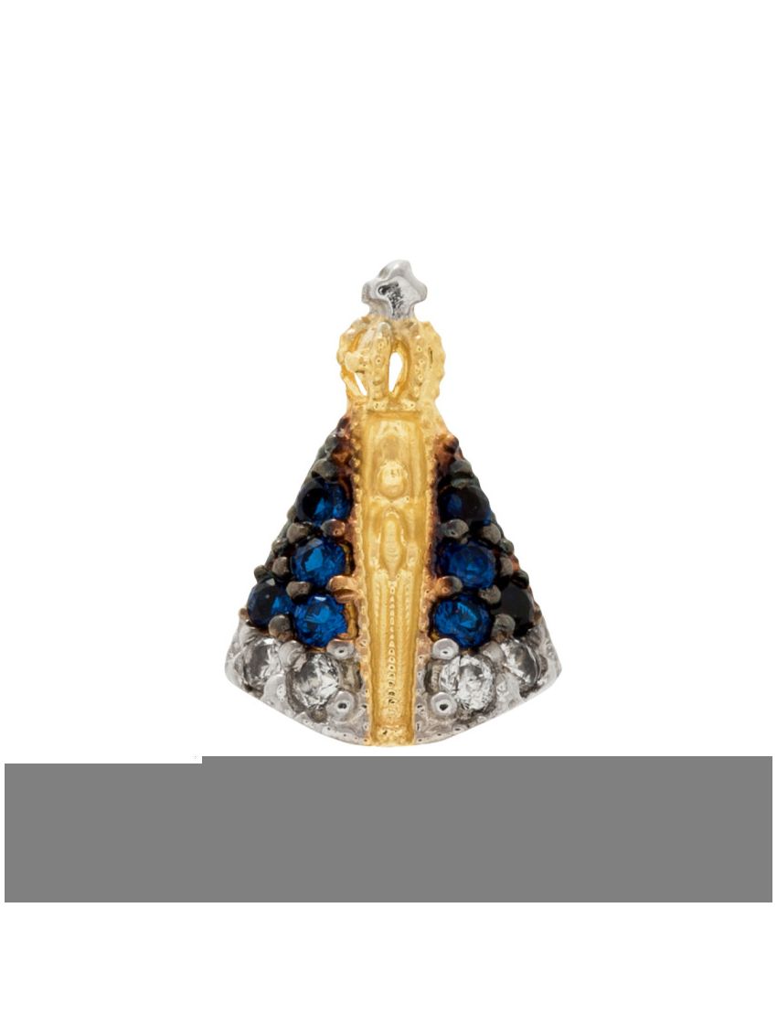 Pingente de Ouro 18k Nossa Senhora Pequena 