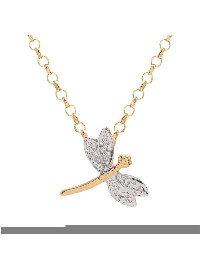 Pingente de Ouro 18k Libélula