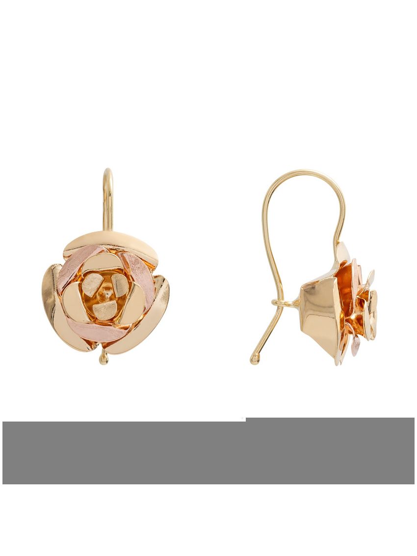 Brinco de Ouro 18k Margarida Médio 