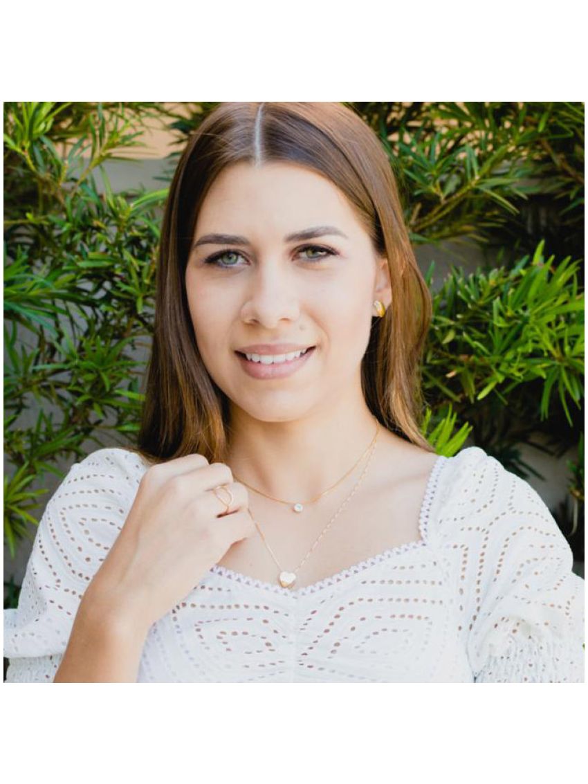 Pingente de Ouro 18k Coração Liso Grande