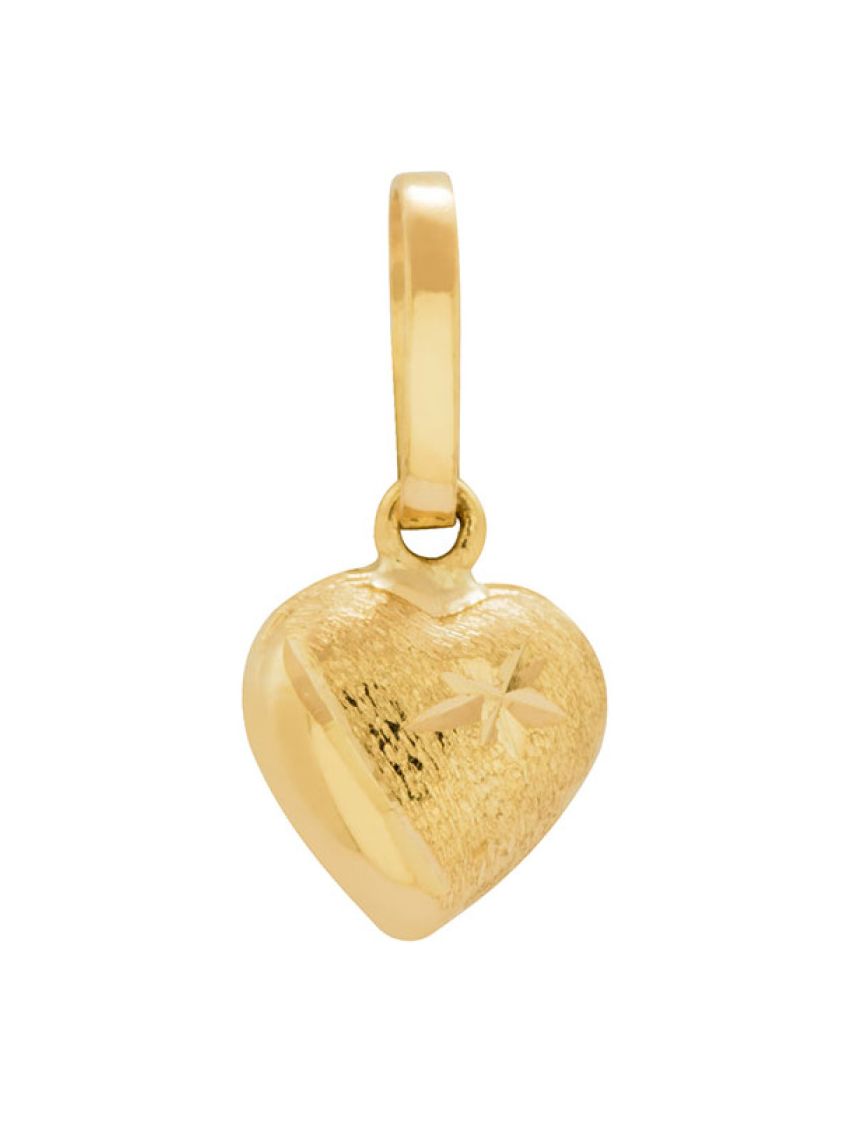 Pingente Coração Pequeno em Ouro 18k