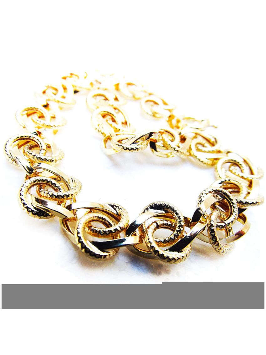 Pulseira de Ouro 18K Entrelacé