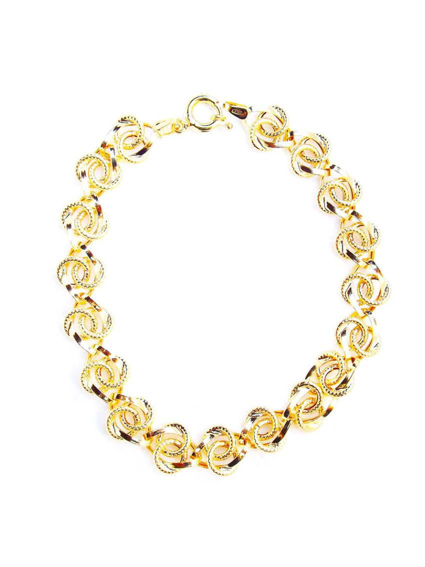 Pulseira de Ouro 18K Entrelacé