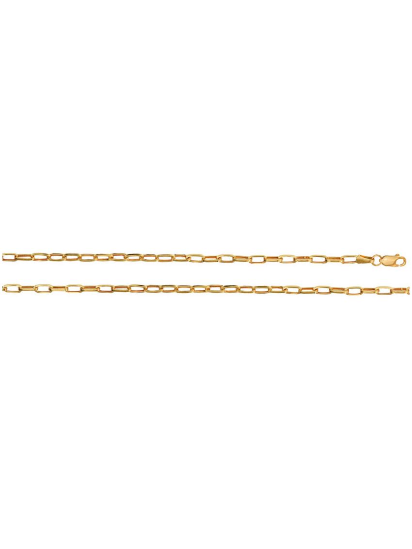 Pulseira de Ouro 18k Link Sottile