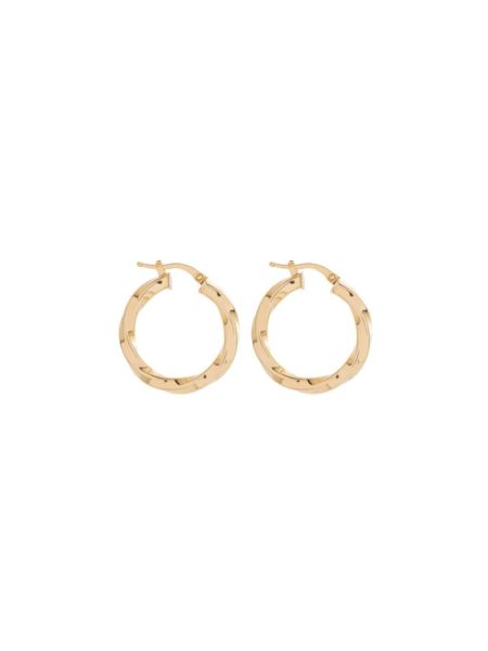 Brinco de Ouro 18k Argola Torcido