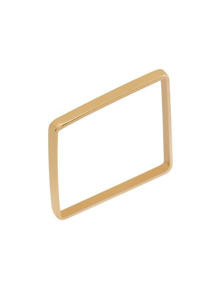 Anel Feminino de Ouro 18k Quadrado