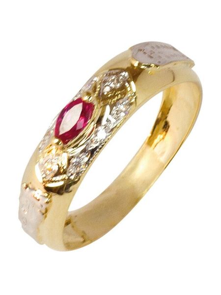 Anel de Formatura Ouro 18k An003