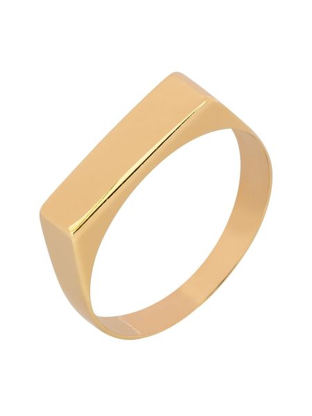 Anel de Ouro 18k Feminino Chapa