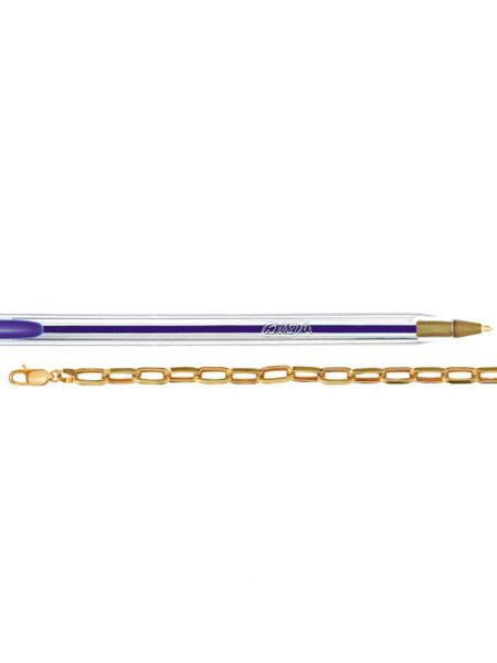 Corrente em Ouro Cartier Link 18k 60 cm