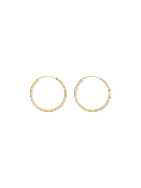 Brinco de Argola Ouro 18k Fio Redondo Pequeno