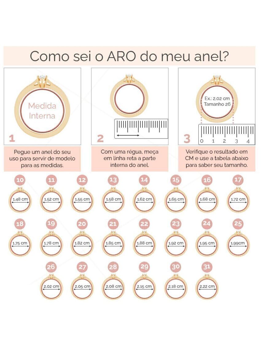 Anel de Ouro 18k Feminino Coração Pequeno Trabalhado