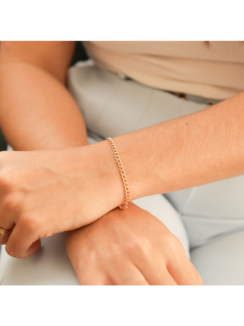 Pulseira de Ouro 18k Grume