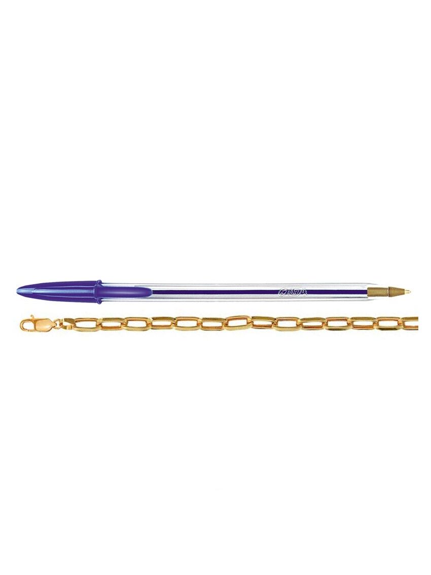 Corrente de Ouro 18k Link Media 45 cm