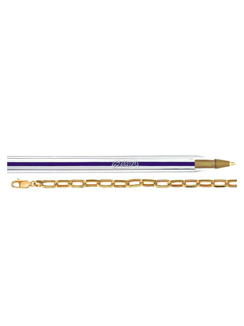 Corrente de Ouro Link Sottile 45 cm