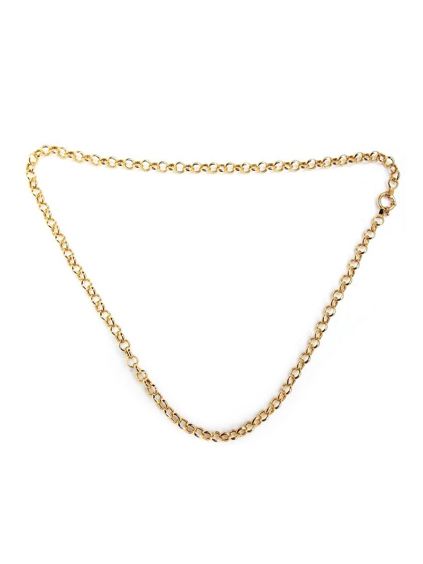 Corrente em Ouro 18k Portuguesa Média 45 cm