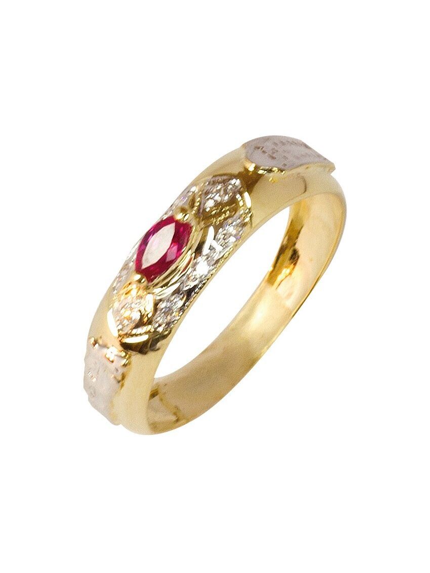 Anel de Formatura Ouro 18k An003