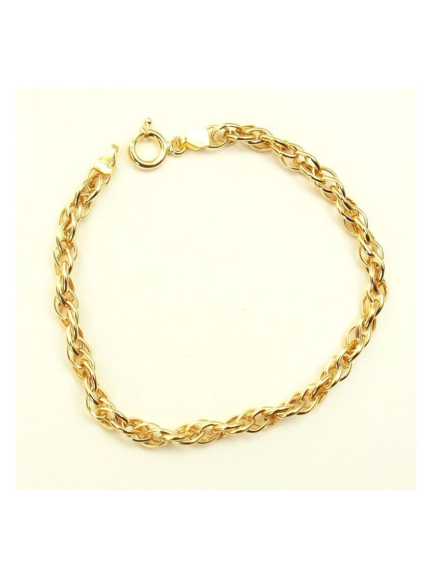 Pulseira Ouro 18k Interlacciata