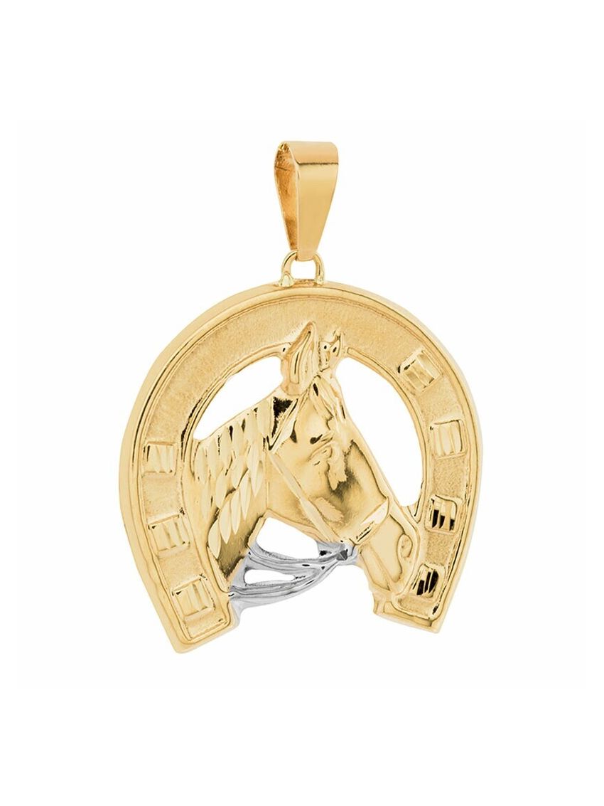 Pingente de Ouro 18k Cavalo Grande