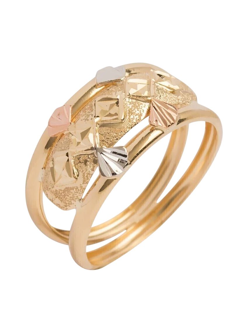 Anel de Ouro 18k Feminino Concha