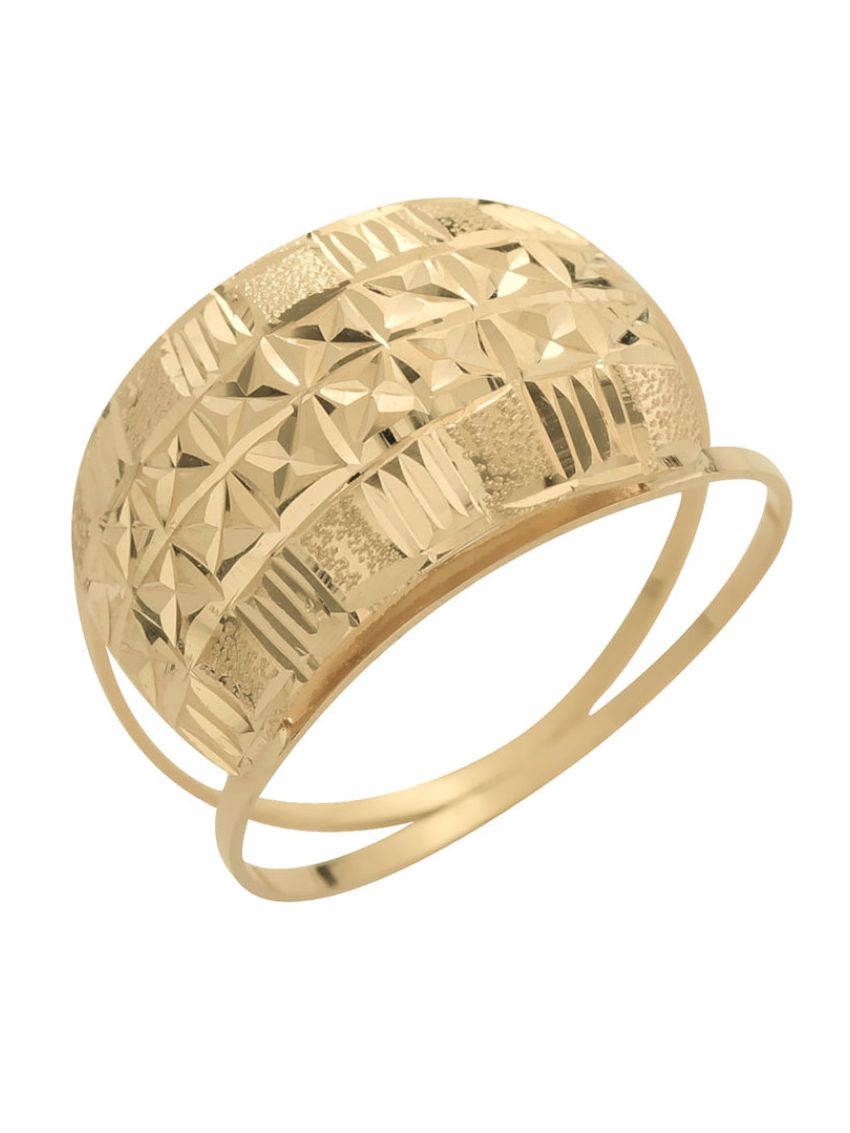 Anel de Ouro 18k Feminino Princess