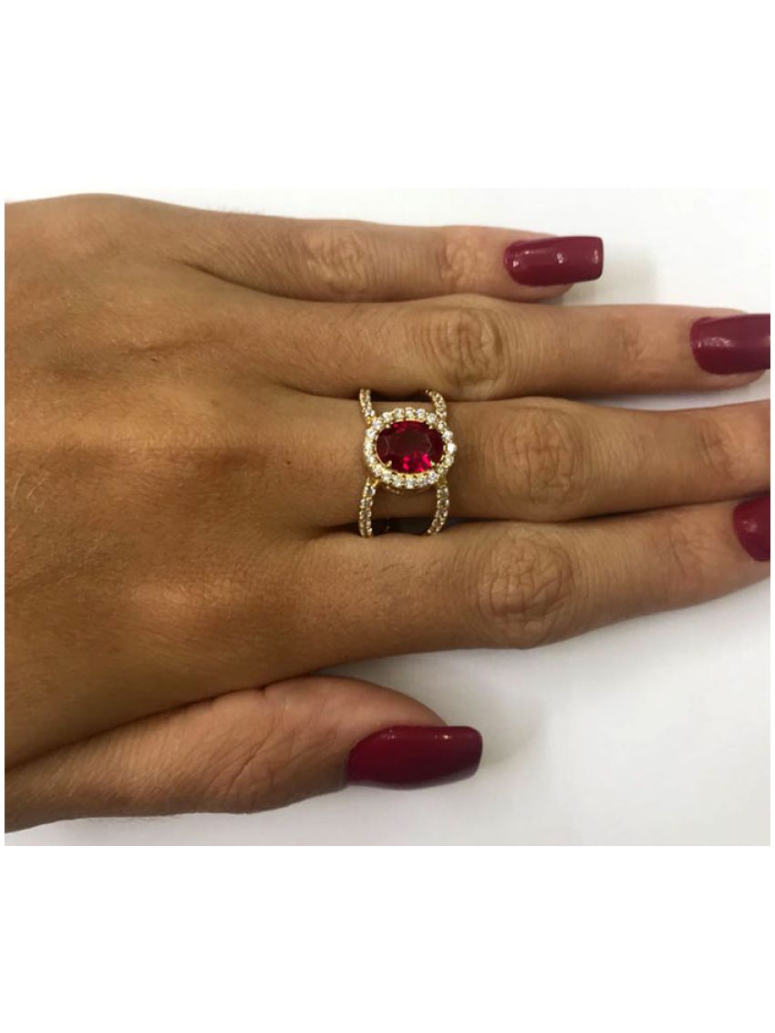 Anel De Ouro 18k Feminino Prime Rogue