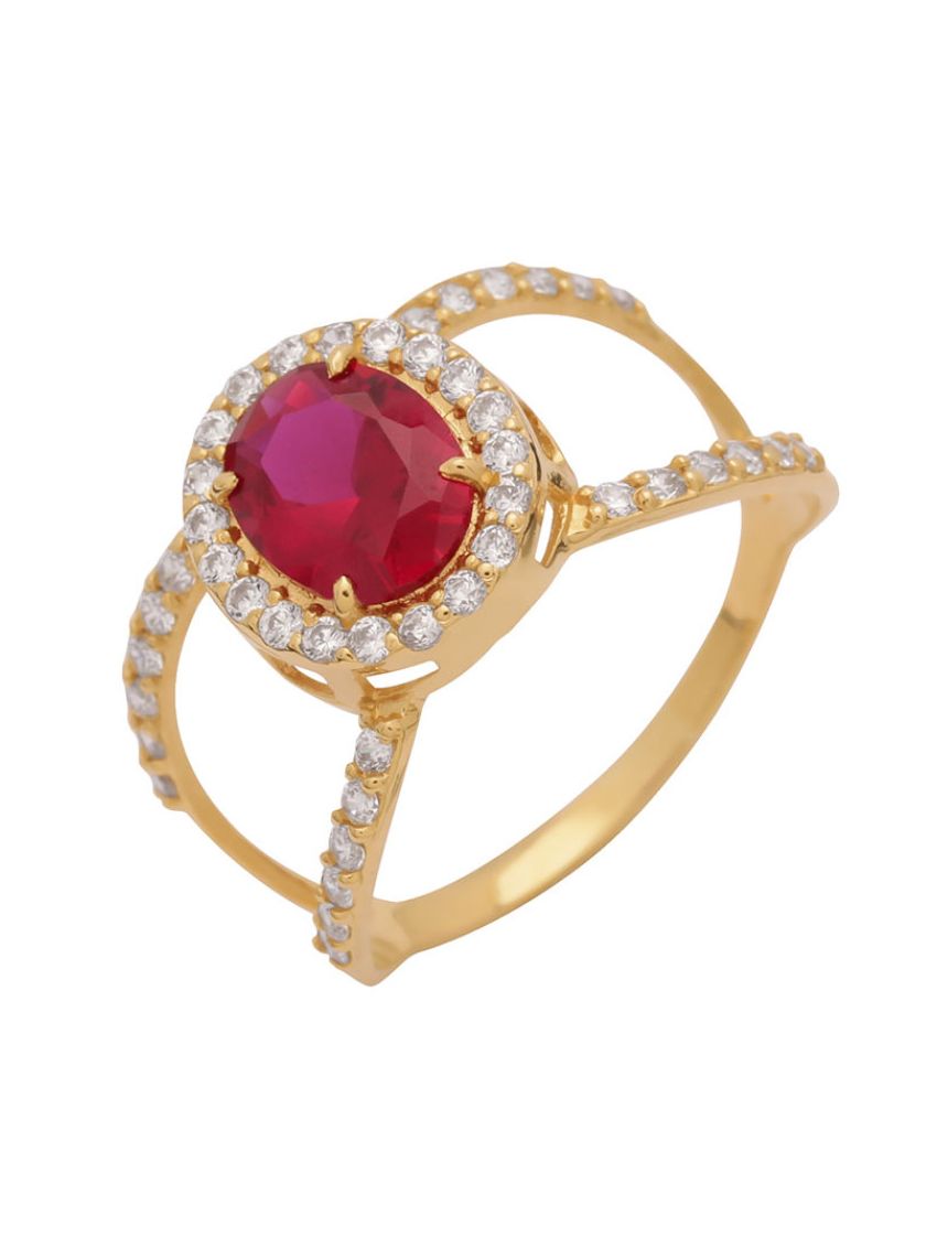 Anel De Ouro 18k Feminino Prime Rogue