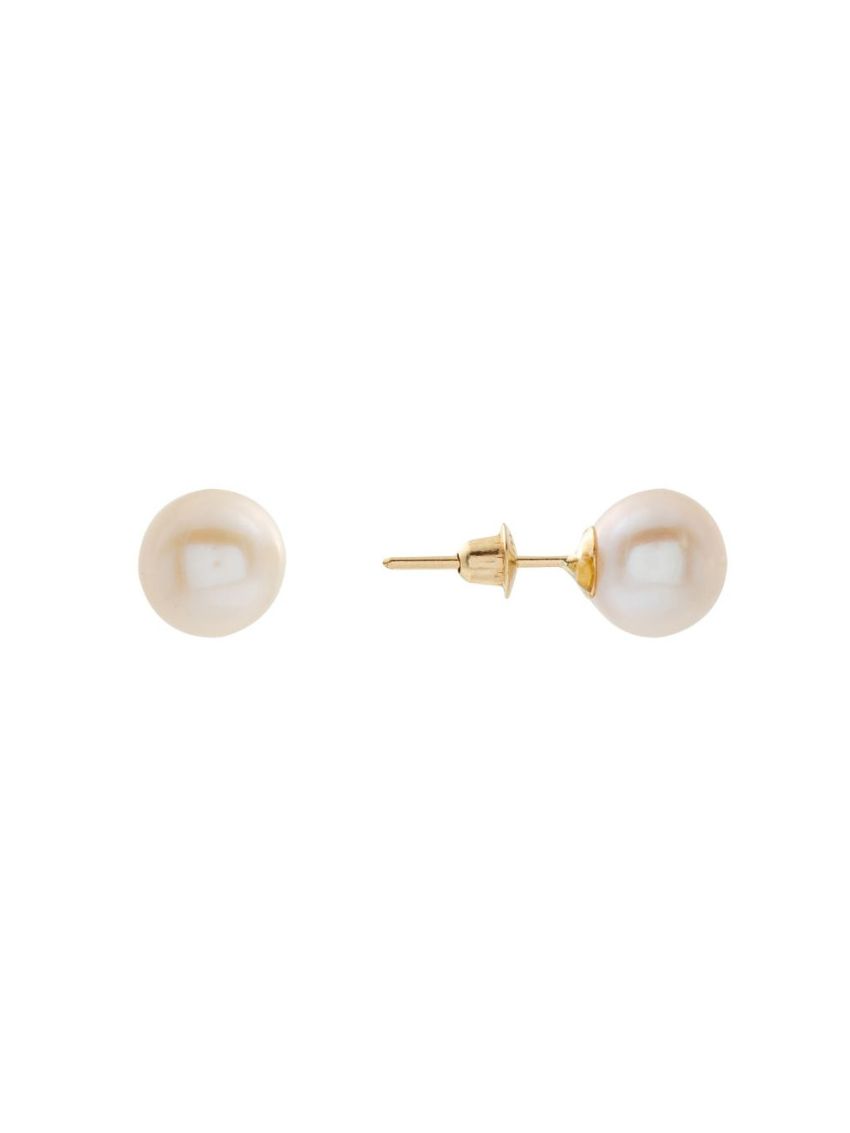 Brinco de Ouro 18k Pérola