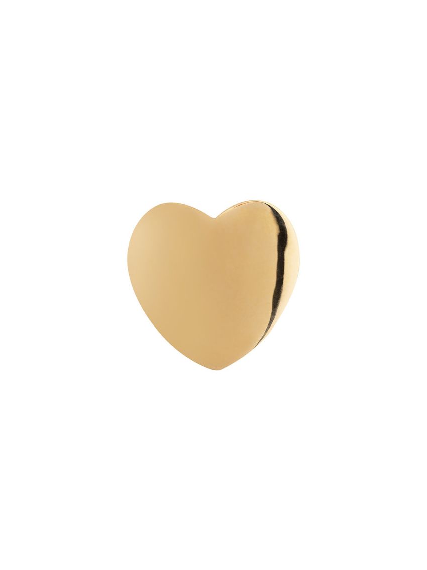 Pingente de Ouro 18k Coração Liso Pequeno