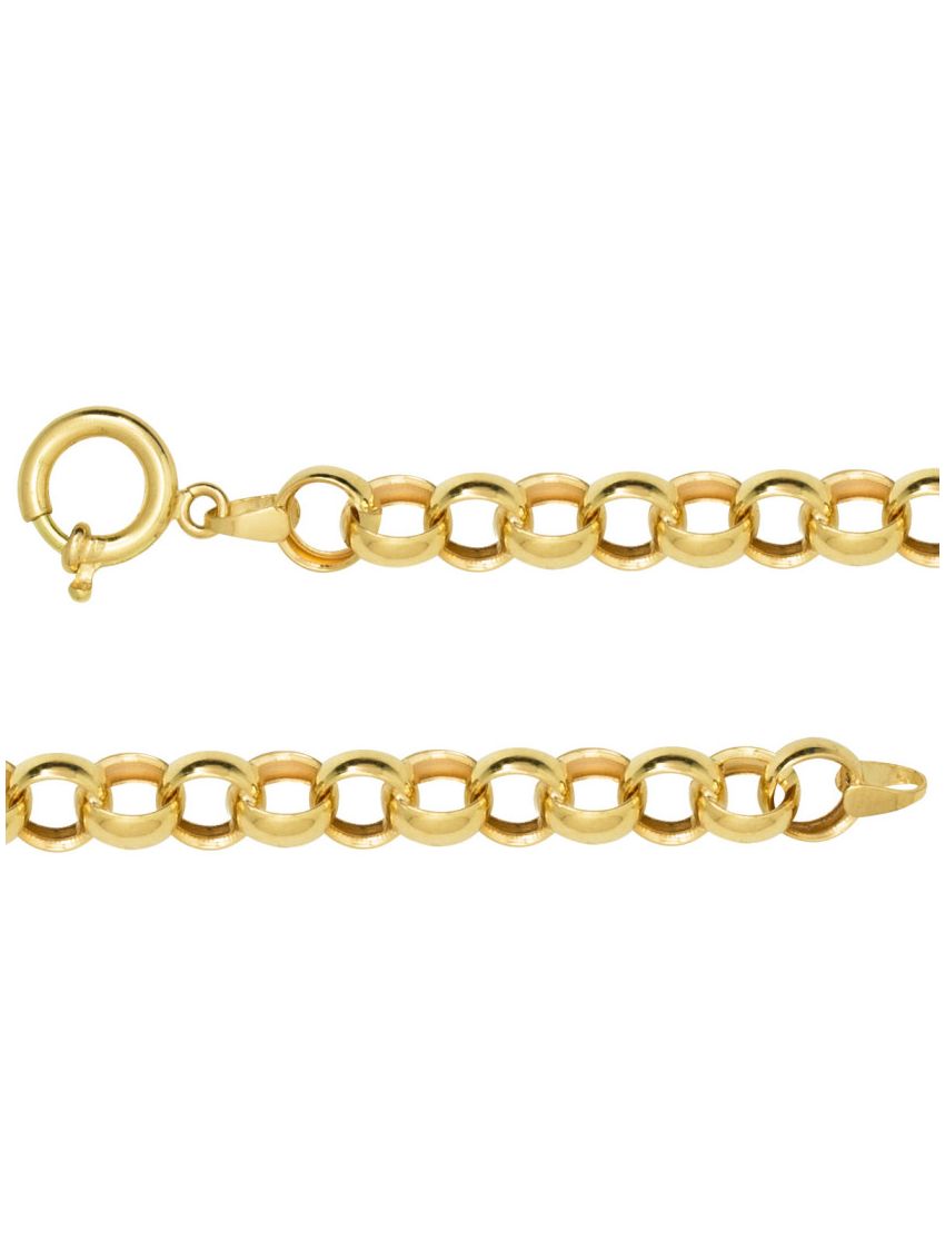 Pulseira de Ouro 18k Portuguesa 5 Gramas