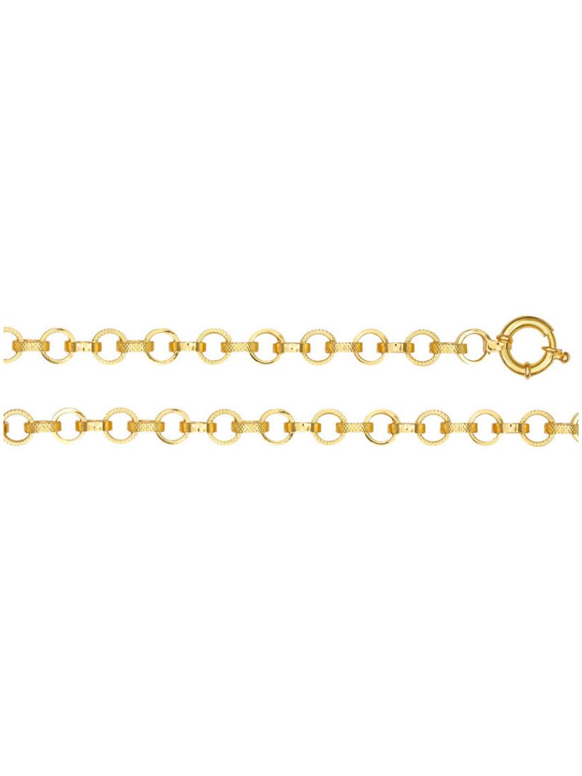 Pulseira de Ouro Fina 18k Petit Travail