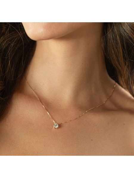 Corrente de Ouro 18k com Ponto de Luz