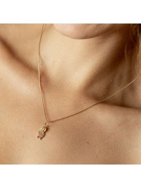 Pingente de Ouro 18k Menina