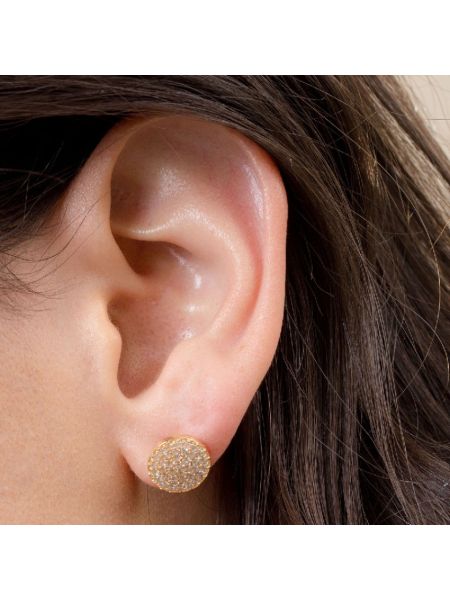 Brinco de Ouro 18k Carineria