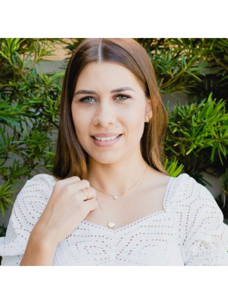 Pingente de Ouro 18k Coração Liso Grande