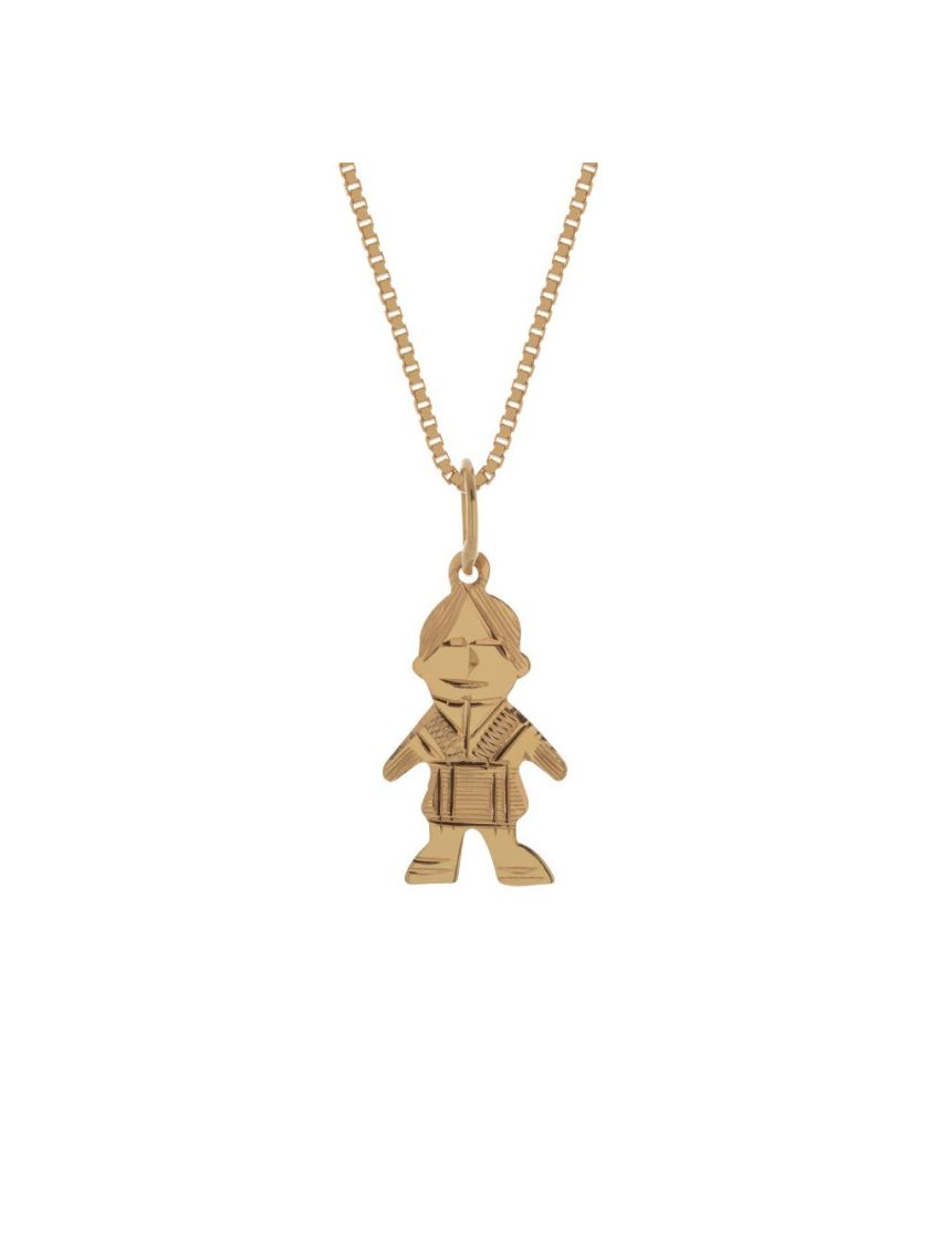 Pingente de Ouro 18k Menino