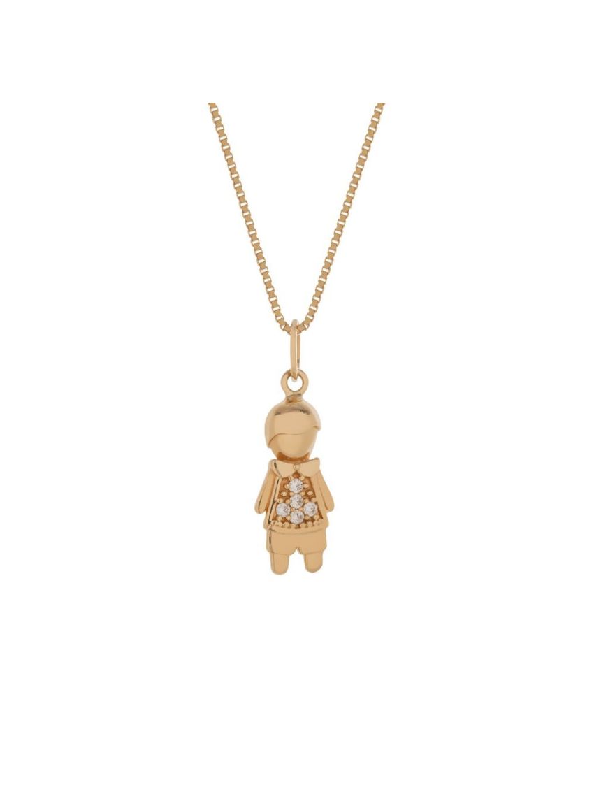Pingente de Ouro 18k Menino